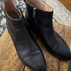 Women’s Madewell black leather boots
